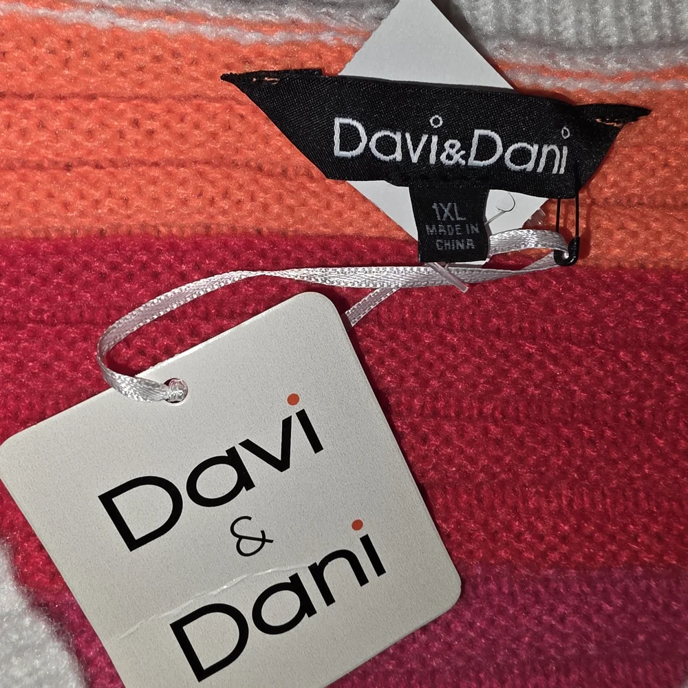 DAVI & DANI Multicolor Striped Cardigan - Picture 6 of 10